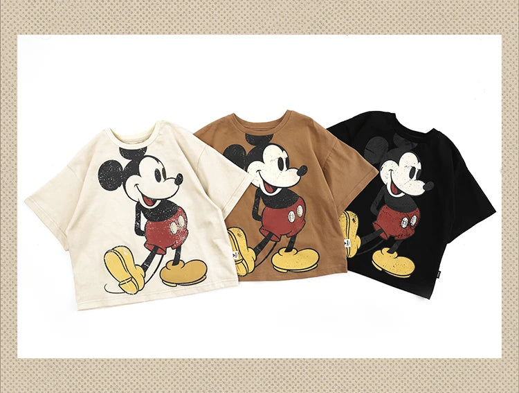 Camiseta manga curta Mickey - 01