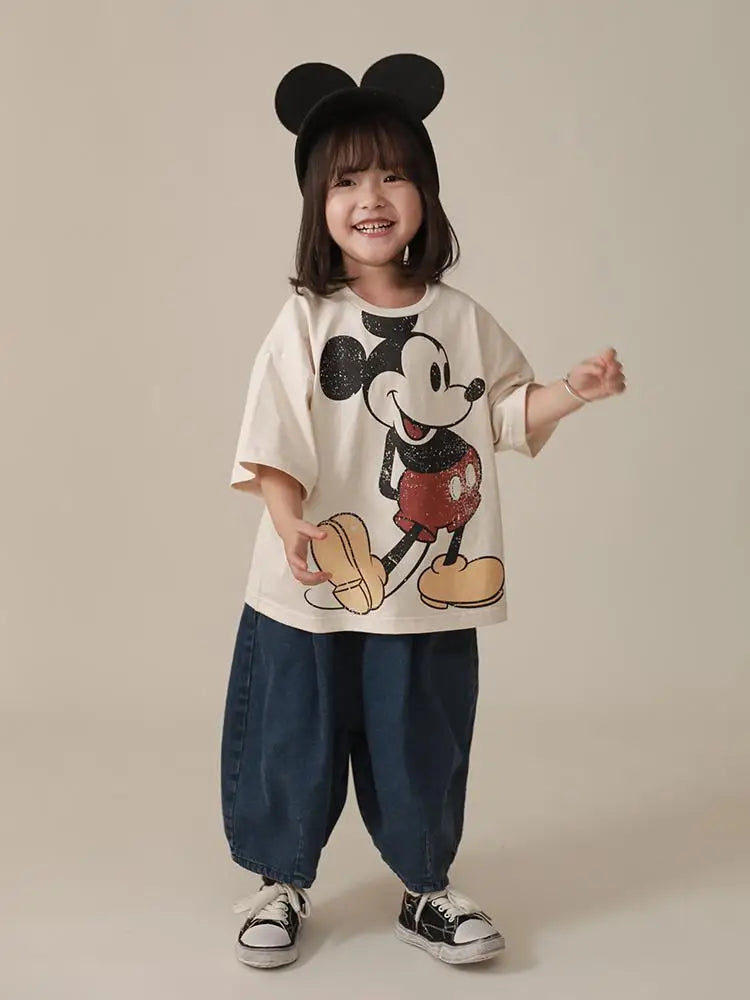 Camiseta manga curta Mickey - 01