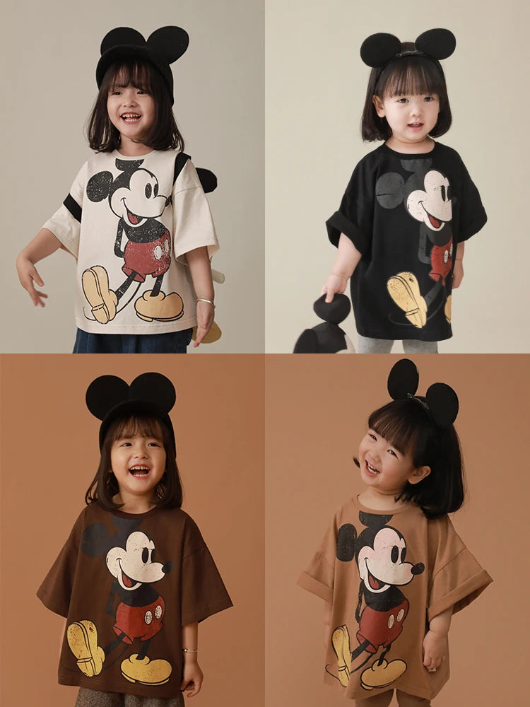 Camiseta manga curta Mickey - 01